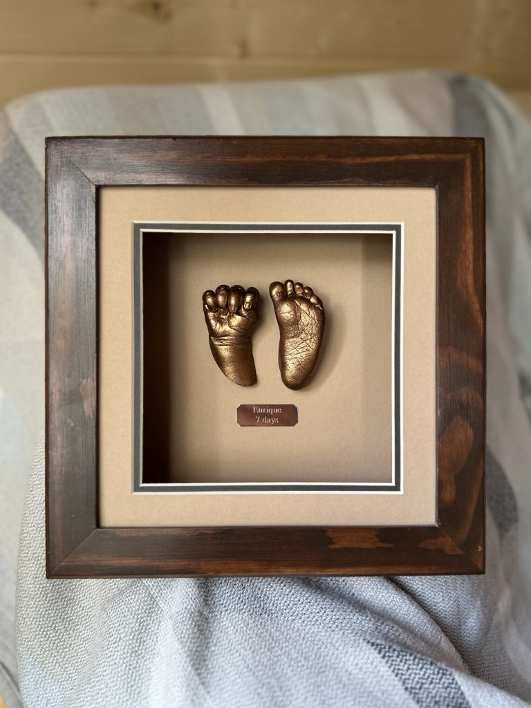Baby hand and foot casts